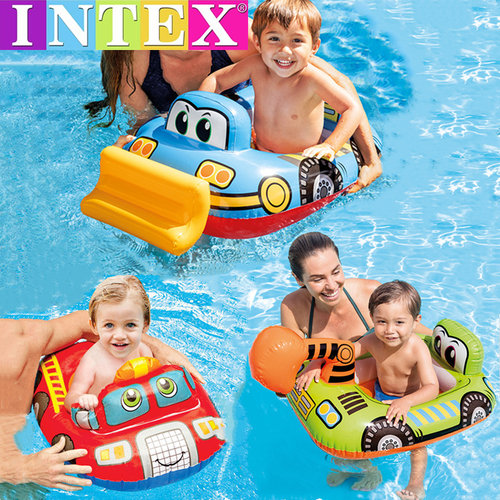 INTEX儿童游泳圈男童女童座圈