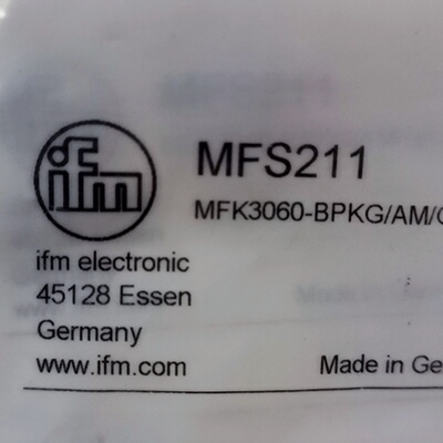 议价原装【只卖正品】IFM易福门感测器MFS211