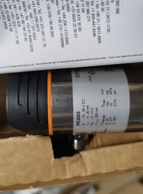 议价IFM易福门压力感测器PE3003