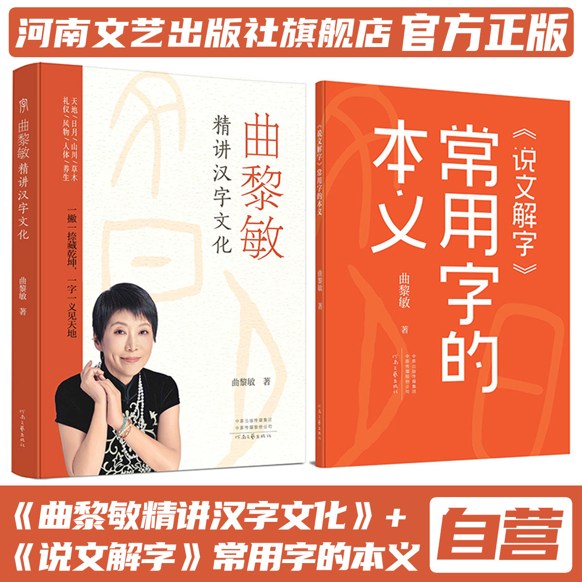 【官方直营】曲黎敏精讲汉字文化 曲黎敏 著 说文解字 一部文化深度与实用价值兼具的汉字文化读物 河南文艺出版社旗舰店 正版