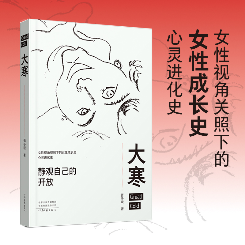 大寒 张冬晓 著 女性视角关照下的女性成长史 心灵进化史 河南文艺出版社旗舰店 官方正版