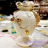 陶瓷瓷器艺术瓷佛像工艺品饰品五金不锈钢灯饰木制品贴金箔培训
