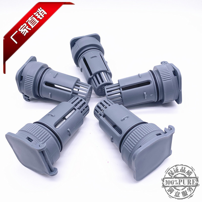 叉车电瓶灰色加水帽注液帽迅启霍克平口叉车电瓶池液孔塞加水盖