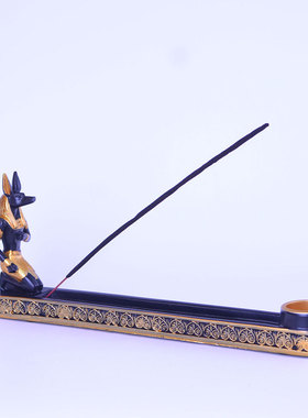 古埃及阿努比斯神猫神狮身人面像树脂工艺品狗旅游纪念品天使摆件