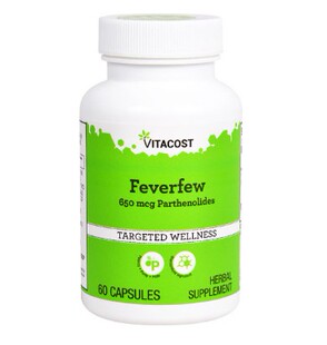 代购原装美国小白菊胶囊 天然改善缓解偏头痛偏头疼血管性