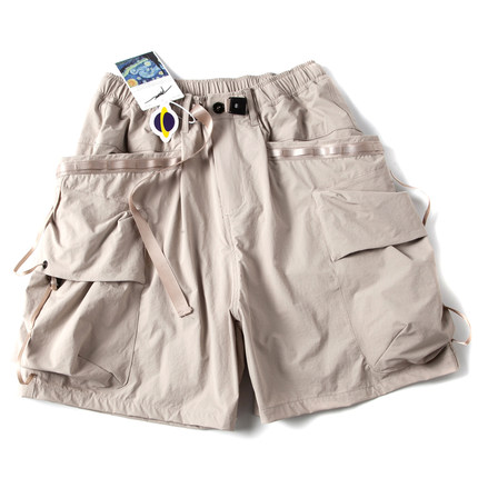 户外短裤男日系机能速干大口袋工装薄款五分裤CityBoy宽松休闲裤