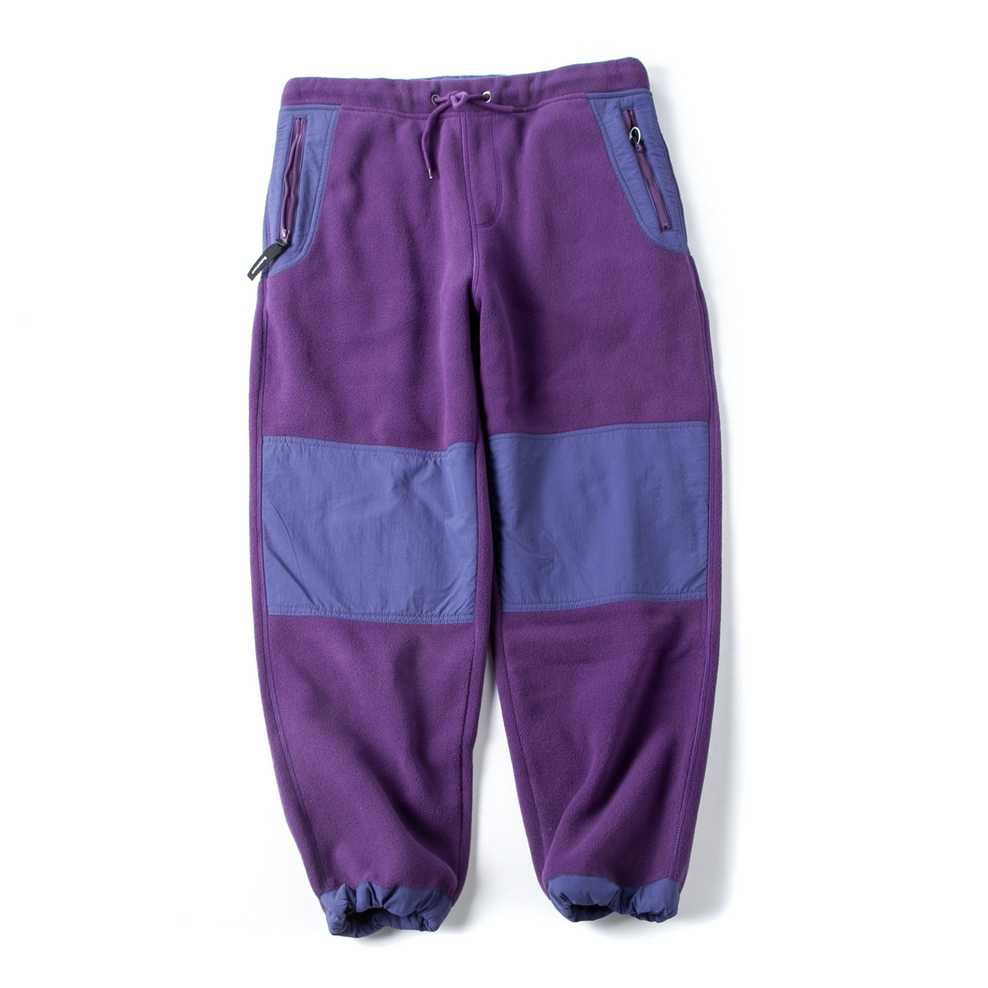 男款冬裤子山系户外保暖抓绒摇粒绒撞色拼接卫裤宽松直筒休闲长裤,男装,卫裤,淘宝优惠券,粉丝福利购,淘宝优惠卷