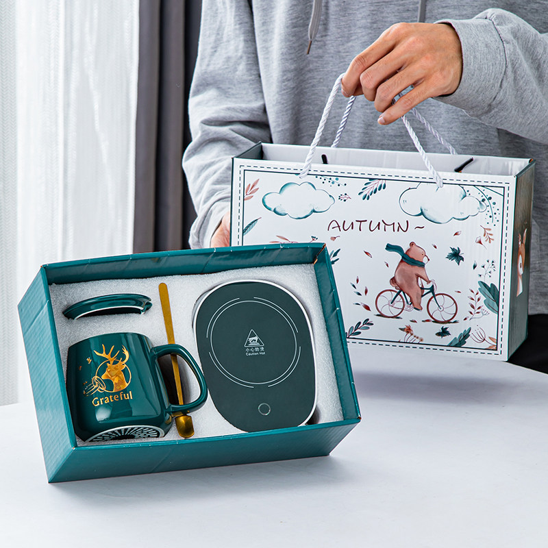 教师节陶瓷伴手礼茶水杯实用宴会活动定制实用小礼品团建赠礼盒批