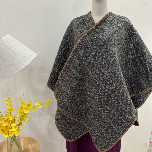 怒推！重磅双面羊毛披肩斗篷125×150左右80澳毛15羊绒5蚕丝,居家日用,居家日用套装,淘宝优惠券,粉丝福利购,淘宝优惠卷