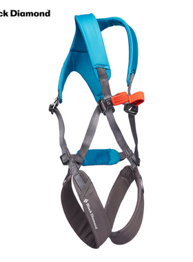 black diamond黑钻BD儿童攀岩全身安全带户外专业运动装备651109