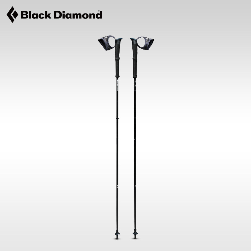 新品】BlackDiamond黑钻BD定长轻量碳素FKT手杖户外越野杖112557