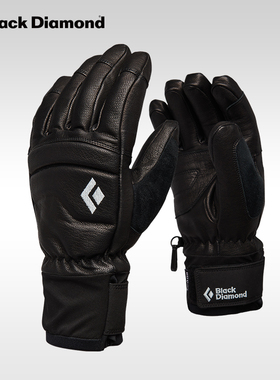 BlackDiamond黑钻户外登山滑雪手套防水抓绒加厚保暖手套女801141