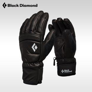 BlackDiamond黑钻户外登山滑雪手套防水抓绒加厚保暖手套女801141