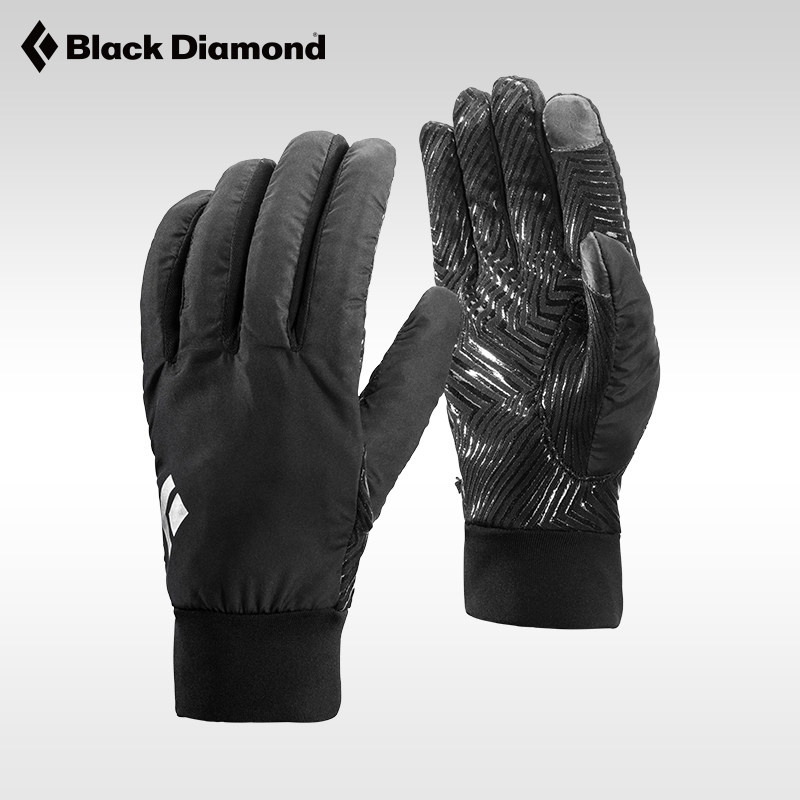 Black Diamond黑钻Mont Blanc 勃朗峰超轻黑色触屏手套通用801149,运动包/户外包/配件,手套,淘宝优惠券,粉丝福利购,淘宝优惠卷