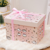 hellokitty生日礼盒空箱子礼品包装 盒创意卡通箱大容量送女礼物盒