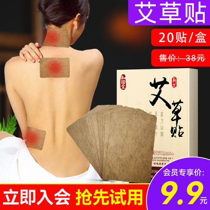 蕲艾草温灸通用贴20/盒【会员专享价9.9元】