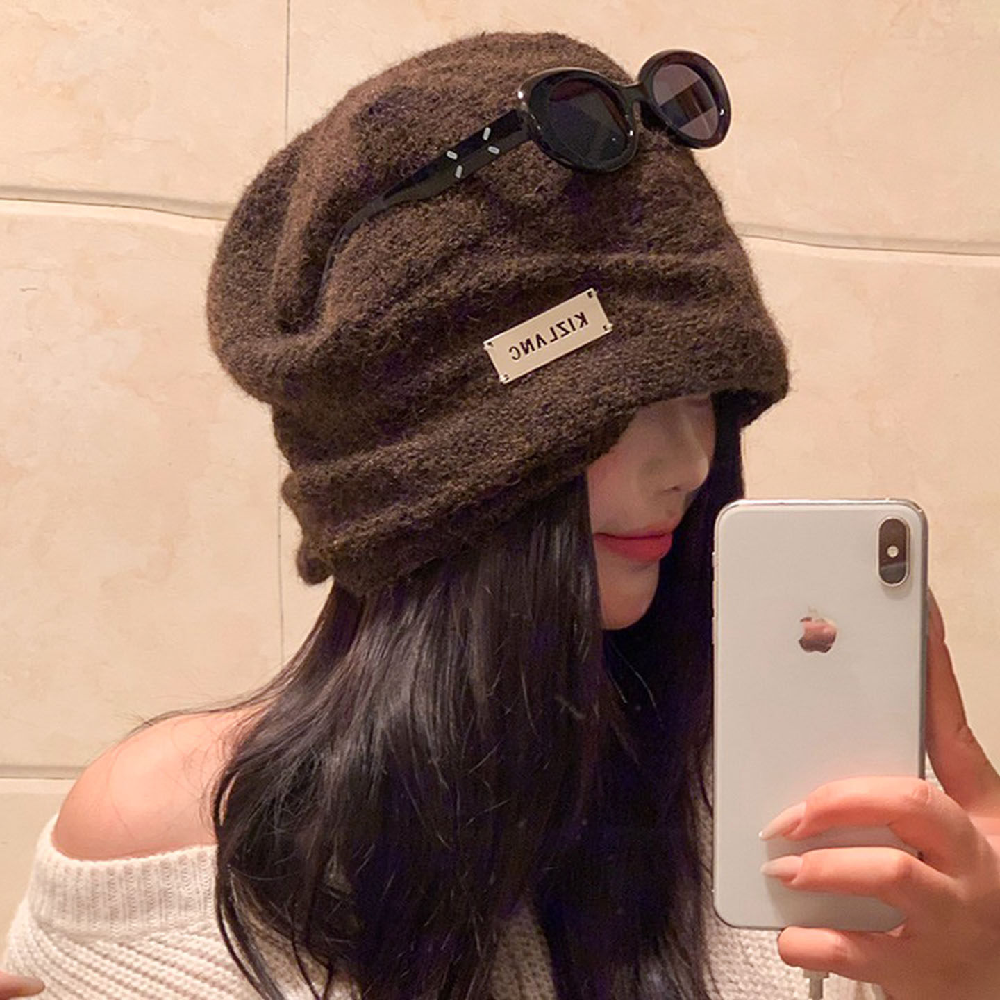 韩系复古包头帽子女冬季显脸小保暖防寒护耳堆堆帽大头围针织冷帽,服饰配件/皮带/帽子/围巾,帽子,淘宝优惠券,粉丝福利购,淘宝优惠卷