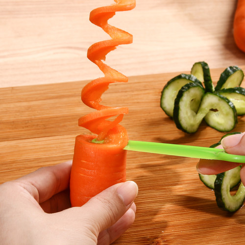 创意黄瓜土豆旋转薯塔卷花器