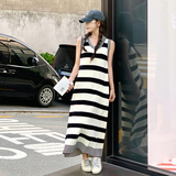 2025夏季新款现货条纹显瘦连衣裙内搭裙166-7710P105K158，女装连衣裙，茜茜公主