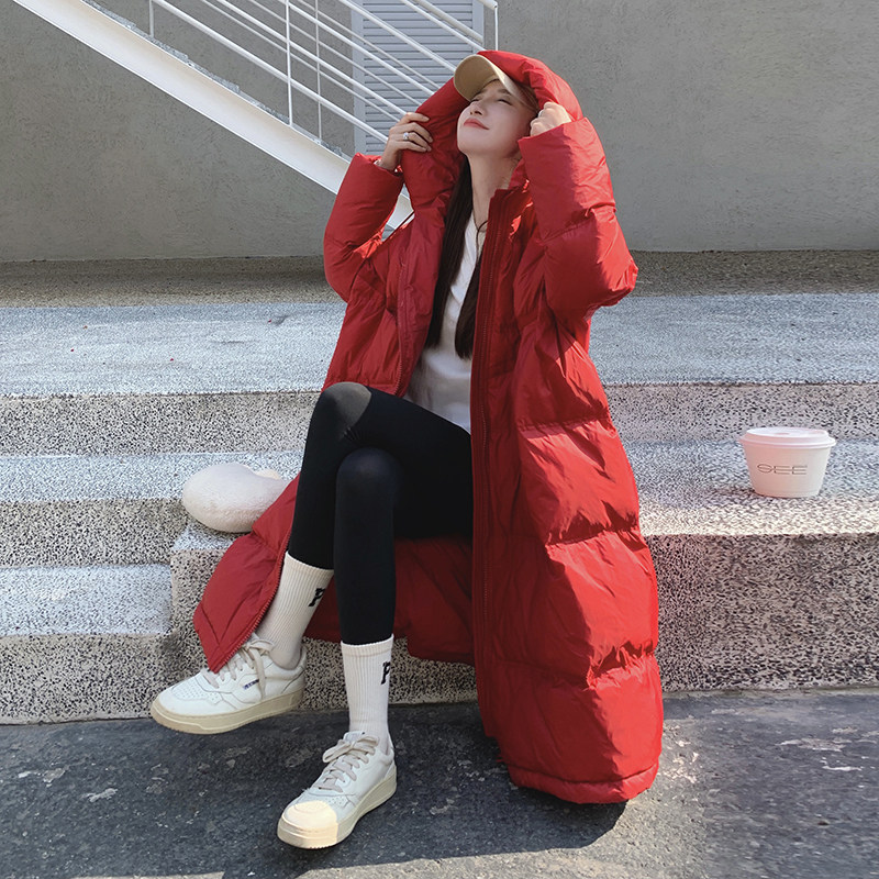2024冬季新款现货宽松韩版显瘦羽绒服50绒羽绒服166-6636P290K428,女装羽绒服,茜茜公主
