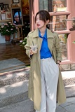 2023春季现货经典风衣外套166-8278P145K208，女装风衣，茜茜公主