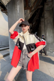 现货！2021爆款防嗮服166-FS01P75控价129红色，女装短外套，茜茜公主