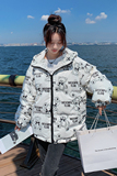 2022冬季新款现货小熊印花羽绒服166-9925P225K358，女装羽绒服，茜茜公主