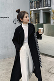 2022冬季新款现货80羊毛围巾长款双面呢外套166-9962P360K528，女装毛呢外套，茜茜公主