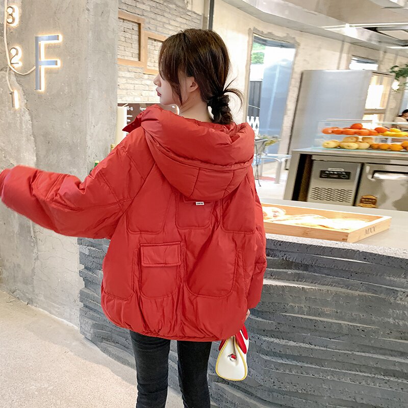 2022冬季新款现货短款羽绒服166-9921P195K328图片