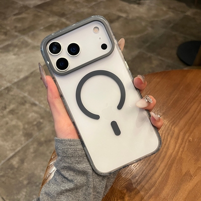 【元气缤纷】秋季上新适用苹果17ProMax手机壳iPhone16Pro新款透明15Magsafe磁吸保护套情侣小众好看清新外壳
