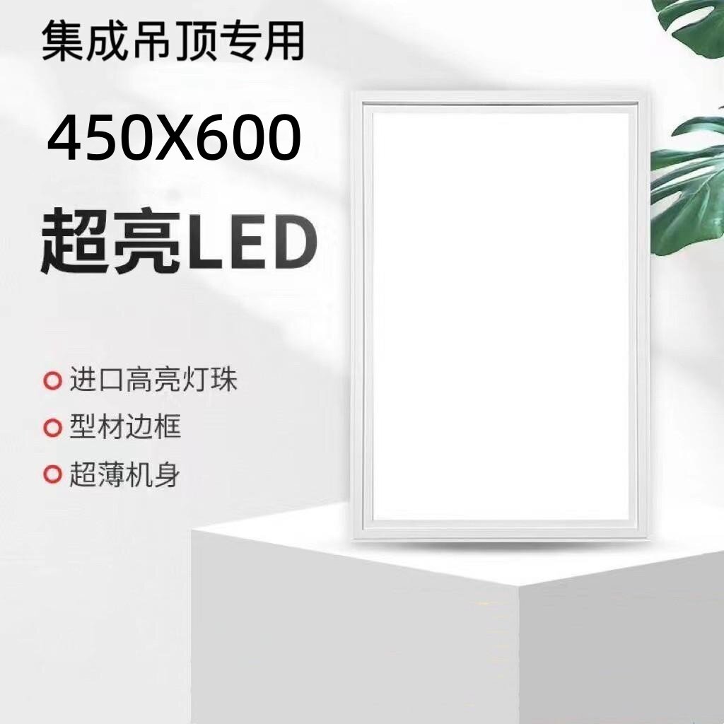 450X600超亮LED集成吊顶灯图片