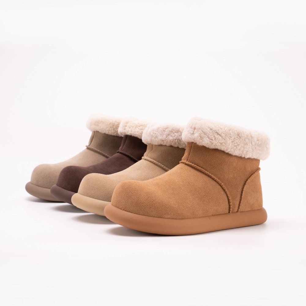 全包高筒小土豆一脚蹬毛毛鞋勃肯鞋秋冬外穿穆勒鞋女羊皮毛一体,女鞋,勃肯鞋/软木鞋,淘宝优惠券,粉丝福利购,淘宝优惠卷