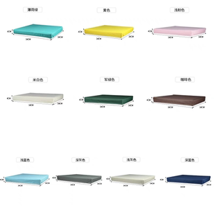 布艺带盖收纳箱牛津布定制尺寸可水洗折叠学校家用正方形格子柜