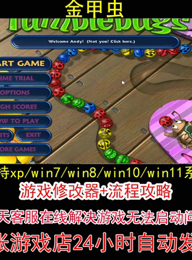 金甲虫+修改器+攻略 pc电脑单机游戏怀旧角色
