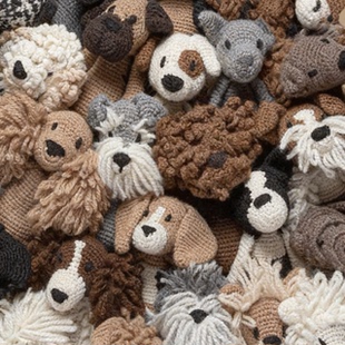 （自动发货）狗狗钩织电子书（外文） 图解书pdf