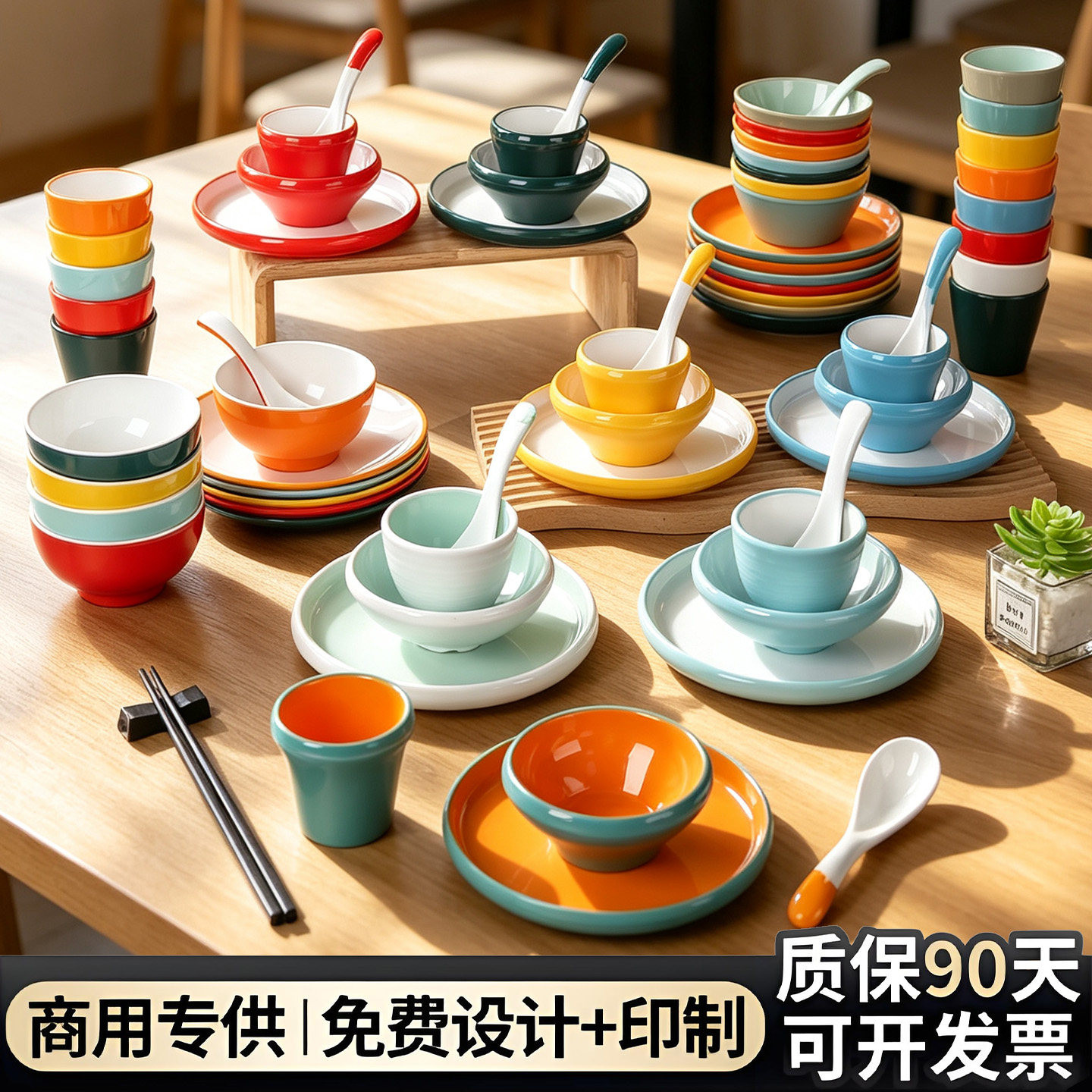 饭店套装酒店餐具摆台套装碗碟