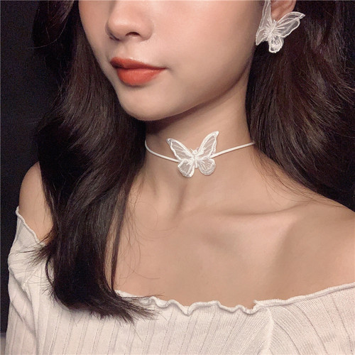 超仙气森系蝴蝶choker，甜妹首选