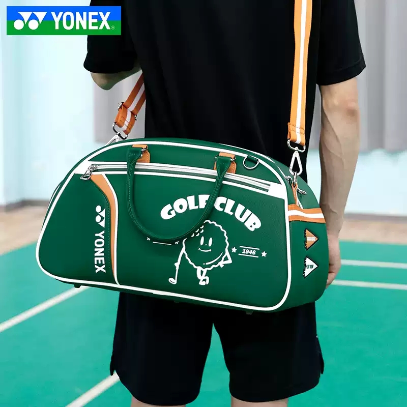 YONEX尤尼克斯羽毛球包yy波士顿手提包单肩斜跨运动包BB-5853CR