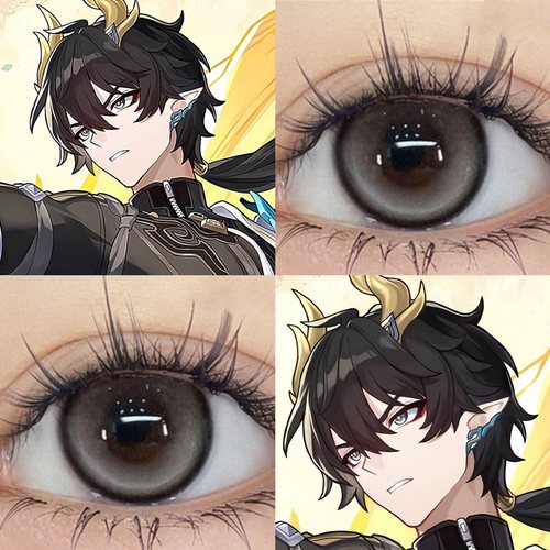 丹恒腾荒cos美瞳半年抛崩坏星穹铁道大直径混血漫展三明治工艺JYP