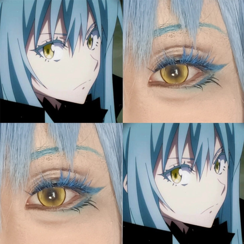 利姆露cos美瞳半年抛大直径黄混血显色漫展动漫cosplay隐形眼贺WE