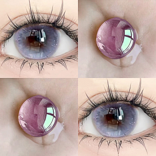 minipark泪眼情绪录美瞳日抛夜吻维纳斯巴斯克玫瑰10片装旗舰2ST