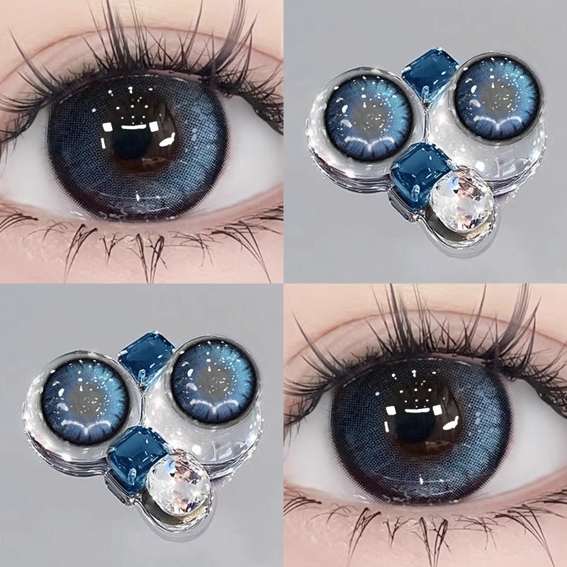 moddy美瞳30片日抛蓝色14.5mm大直径10片一次性隐形眼镜旗舰店CST