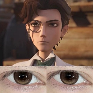 奥尔菲斯小说家cos美瞳半年抛大直径第五人格彩色隐形眼镜年佳TB