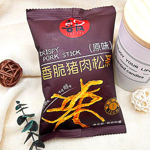 喜友香脆猪肉松条靖江特产