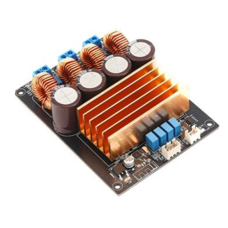 TPA3221蓝牙5.0数字功放板D类音频放大功率100W*2双声道DC19-30V