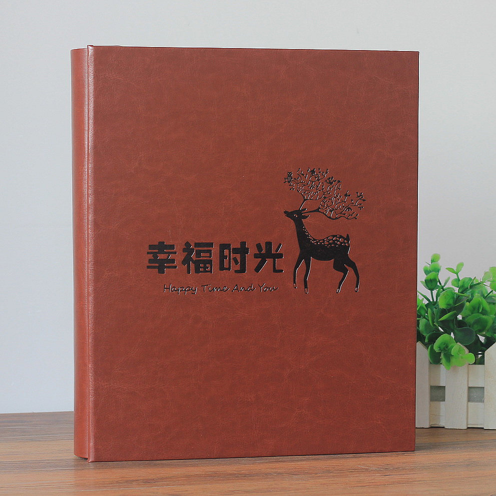 相册7寸过塑照片收纳大容量影集儿童家庭七寸宝宝成长纪念相册本