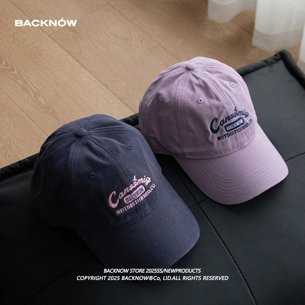 大头zui爱的棒球帽~版型好显脸小的鸭舌帽男女款磨毛纯棉帽子潮款