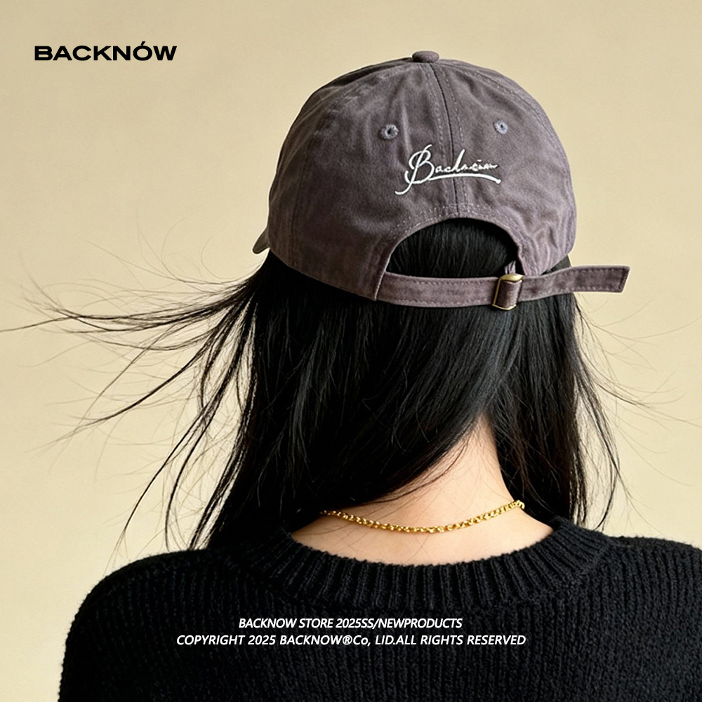 大头大脸显脸小BACKNOW棒球帽