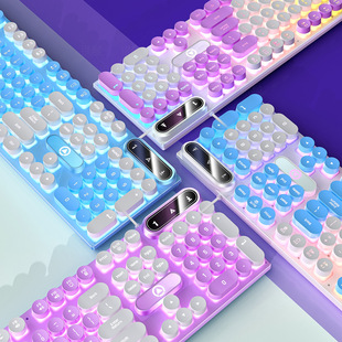 Keyboard Desktop Wired Mechanical Laptop键盘 Backlit Gaming