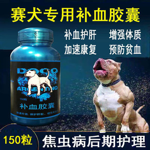 宠盾补血肝精补血胶囊比特犬格力犬补血胶囊焦虫病补血针调理气血